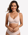 Seamless No Wire Full Coverage Padded Bra