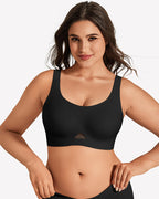 Wireless Jelly Bra - U Neck Seamless Padded Bralette