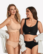 Wireless Jelly Bra - U Neck Seamless Padded Bralette