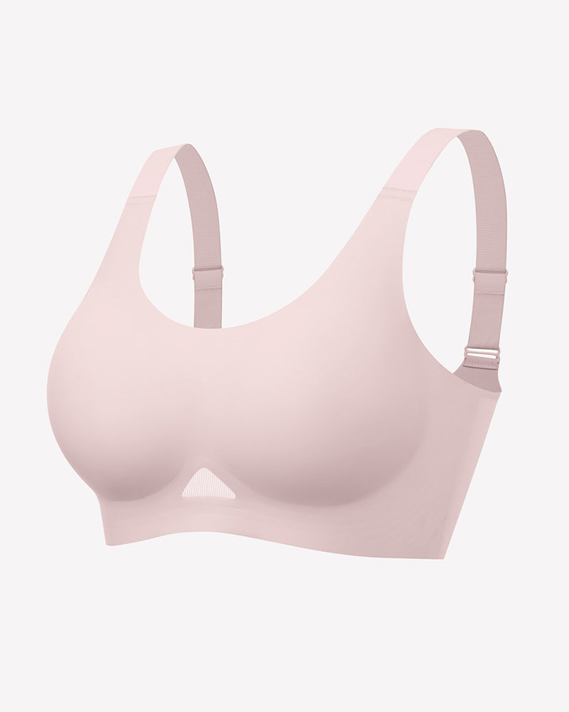 Wireless Jelly Bra - U Neck Seamless Padded Bralette
