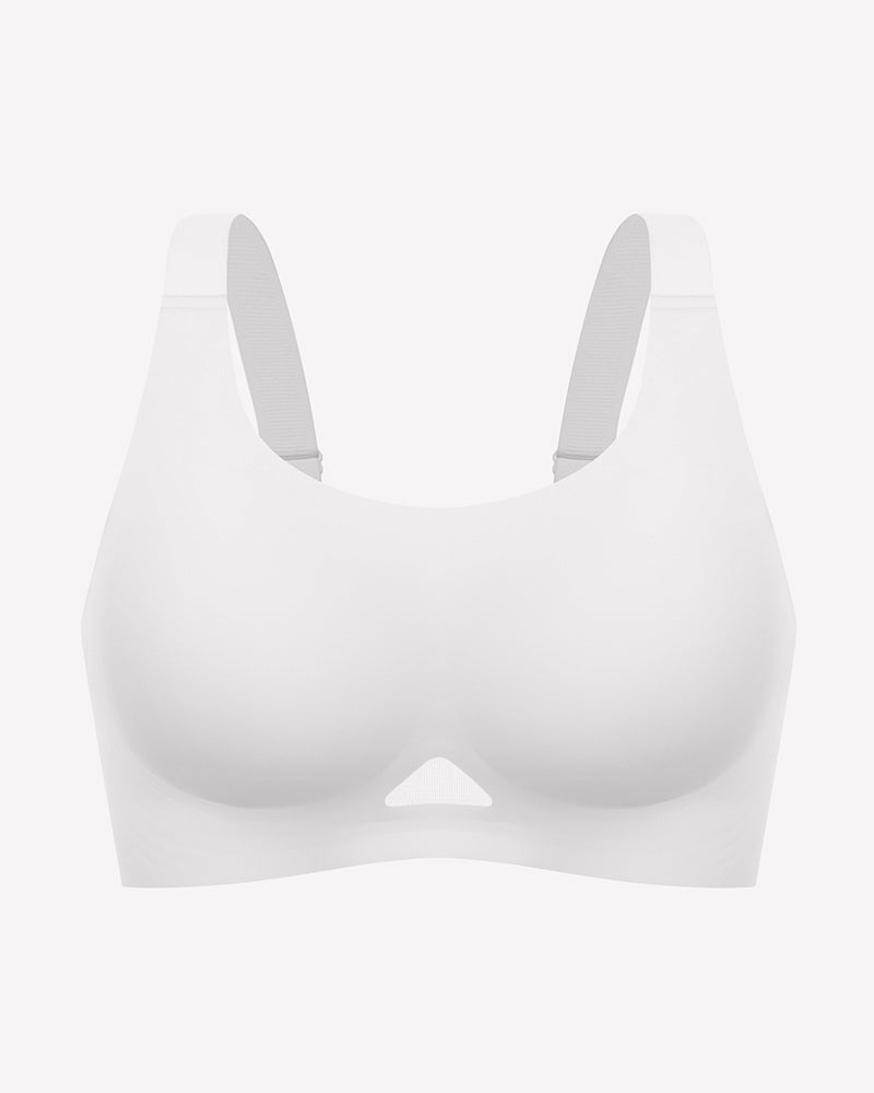 Wireless Jelly Bra - U Neck Seamless Padded Bralette