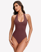 Halter Bodysuit Going Out Backless Tank Top