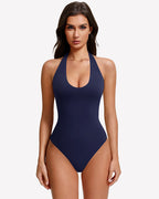 Halter Bodysuit Going Out Backless Tank Top