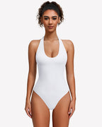Halter Bodysuit Going Out Backless Tank Top