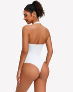 Halter Bodysuit Going Out Backless Tank Top