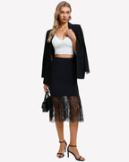 Lace Half Slip Underskirt Under Dress
