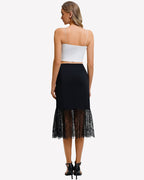 Lace Half Slip Underskirt Under Dress