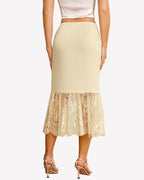 Lace Half Slip Underskirt Under Dress