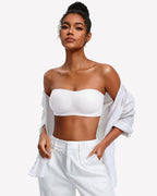 No-Slip Wireless Jelly Strapless Bra with Adjustable Straps