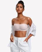 No-Slip Wireless Jelly Strapless Bra with Adjustable Straps