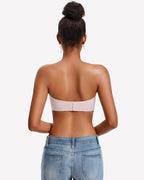No-Slip Wireless Jelly Strapless Bra with Adjustable Straps