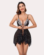 Clover Print Lace Lingerie