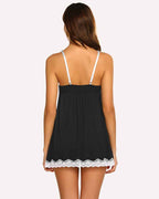 Lace Full Slip Dress Nightgown Sleepwear