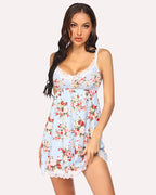 Lace Full Slip Dress Nightgown Sleepwear