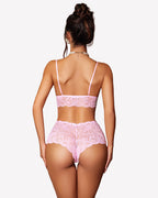 Women Lingerie Set 3 Piece Bra and Panty Sets with Robe
