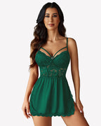 Chain Side Slit Babydoll