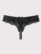 Lace Thongs Panties with Cute Bow