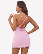 Lace Chemise Strap Nightwear
