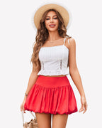 Bubble Boho High Waisted Mini Skirt