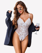 One Piece Front Strap Teddy Bodysuit