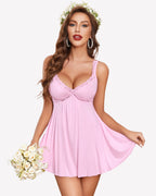 Lace Chemise Modal Babydoll