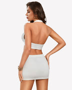 Pencil Bodycon Y2K Leopard Print Mini Skirt