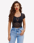 Short Sleeve See Through Shirts