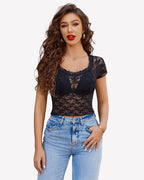 Short Sleeve See Through Shirts
