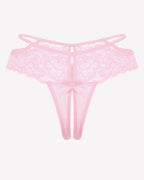 Lace Cheeky Mesh Hollow Thongs