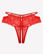 Lace Cheeky Mesh Hollow Thongs