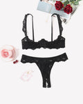 Push Up Lace Bra and Panty Sets