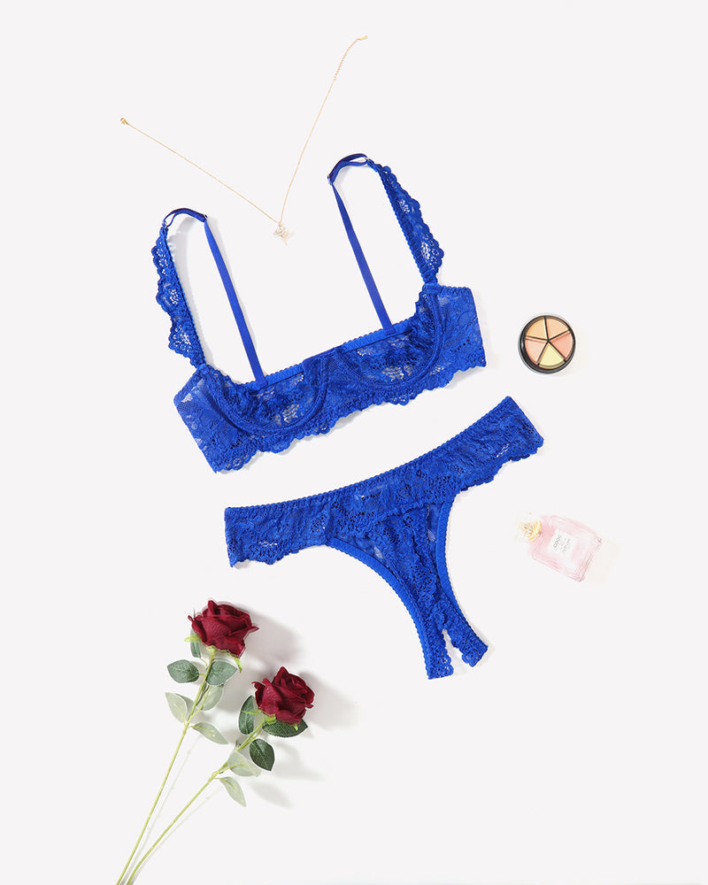 Push Up Lace Bra and Panty Sets