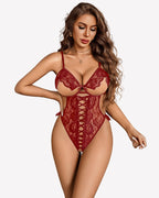 Lace Bodysuit Teddy Lingerie One Piece