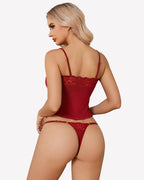 Cami Pajama Lace Trim  Sleepwear