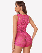 Lace Sexy Short Bodysuit