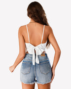 Silk Satin Camisole Y2k Tank Top