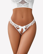 Low Rise Briefs Floral Lace Thong