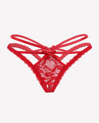Lace Panties Briefs Criss Cross Underwear