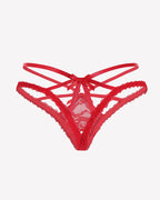 Lace Panties Briefs Criss Cross Underwear