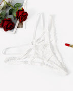 Lace Panties Briefs Criss Cross Underwear