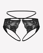 Strap Cheeky Underwear Floral Lace Panties