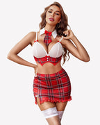 Uniform Roleplay Costume 4pcs/Set