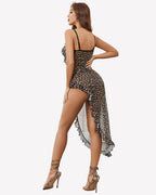 Mesh Chemise V Neck Nightdress