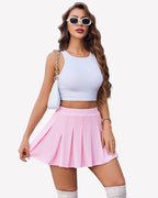Schoolgirl Short Pleated Skirts