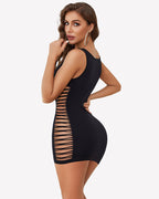 Fishnet Badydoll Hollow Out Dresses