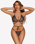 Bra And Panty Sets Strappy 2 Pcs Underwear Outfits
