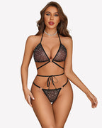 Bra And Panty Sets Strappy 2 Pcs Underwear Outfits