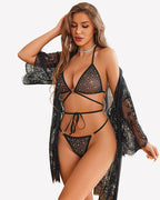 Bra And Panty Sets Strappy 2 Pcs Underwear Outfits