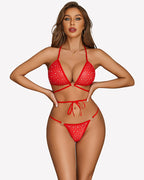 Bra And Panty Sets Strappy 2 Pcs Underwear Outfits