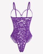 Lace One Piece Bodysuit Mini Teddy